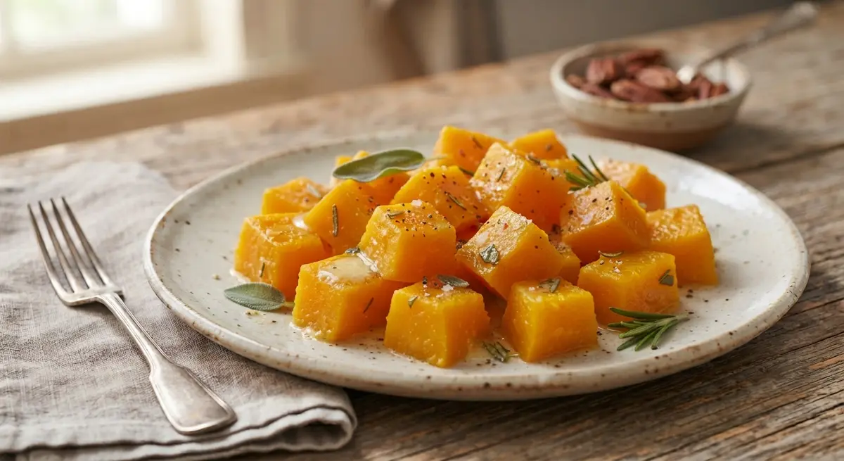 Steamed Butternut Squash